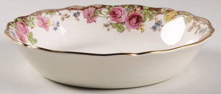 English Rose Coupe Soup Bowl