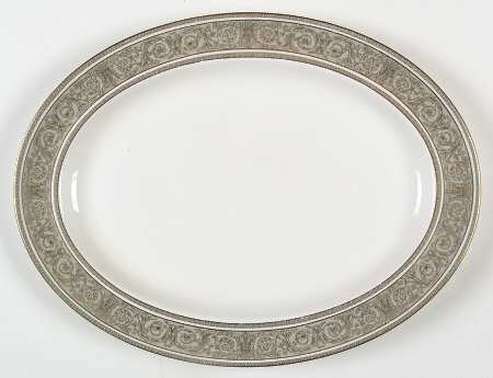 English Renaissance 16" Oval Serving Platter by Royal Doulton