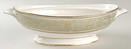 English Renaissance Oval Vegetable No Lid