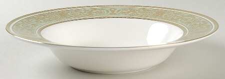 English Renaissance Large Rim Soup Bowl