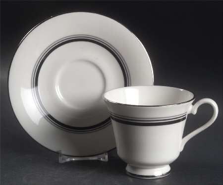 Eternity Flat Cup & Saucer Set