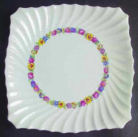Evesham Square Cake Plate