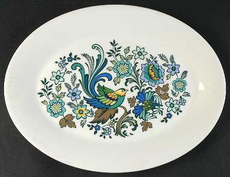 Everglades 13" Oval Serving Platter