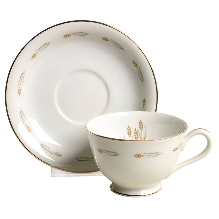 Fantasia Flat Cup & Saucer Set