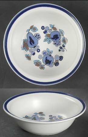 Festival Rim Fruit/Dessert (Sauce) Bowl