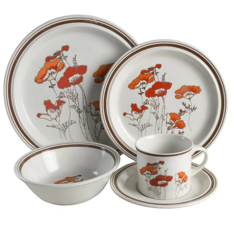 Fieldflower 5 Piece Place Setting