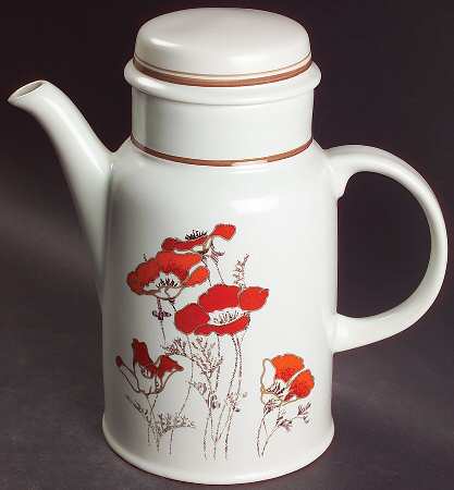 Fieldflower Coffee Pot & Lid