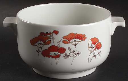 Fieldflower 2.25 Qt Round Casserole No Lid