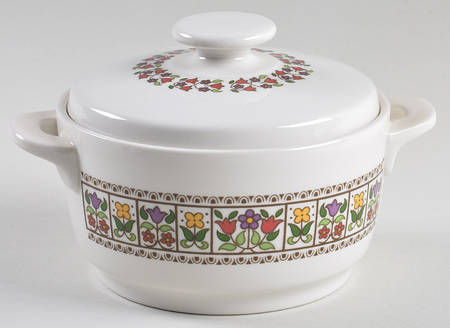 Fireglow Individual Casserole & Lid