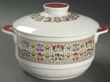 Fireglow 1.25 Qt Round Covered Casserole