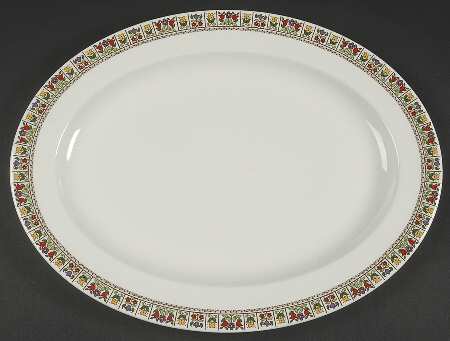 Fireglow 15" Oval Serving Platter