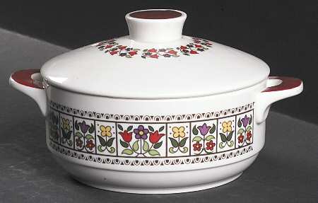 Fireglow Individual Casserole & Lid