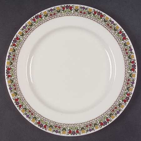 Fireglow Luncheon Plate