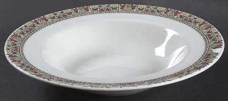 Fireglow Large Rim Soup Bowl