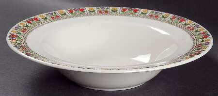 Fireglow Rim Soup Bowl