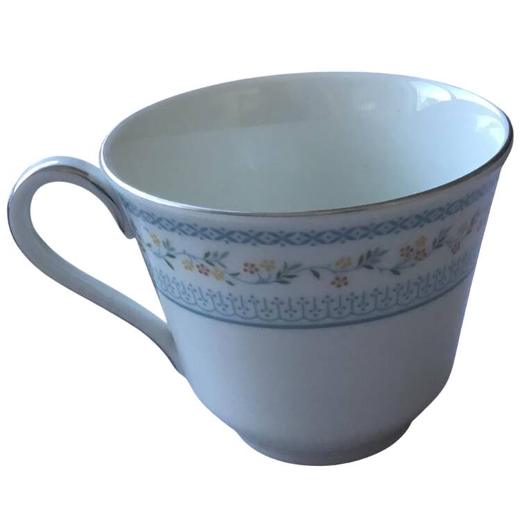 Floral Garland Footed Cup