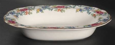Floradora Gold 10" Oval Vegetable Bowl