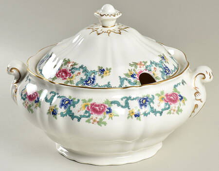 Floradora Gold Tureen & Lid