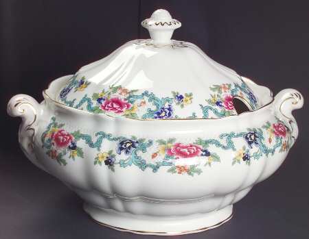 Floradora Gold Tureen &  Lid
