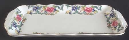 Floradora Gold Large Sandwich Tray