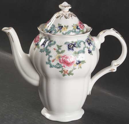 Floradora Gold Coffee Pot & Lid