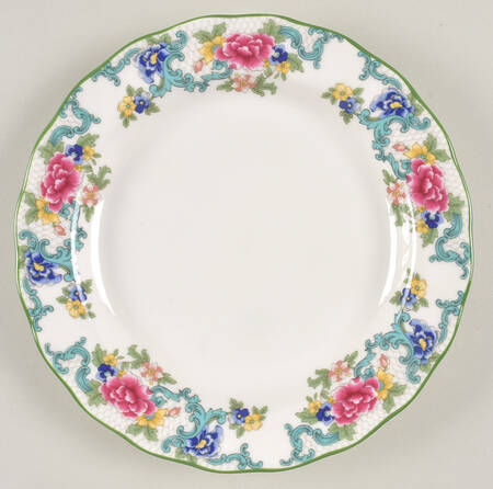Floradora Green Salad Plate