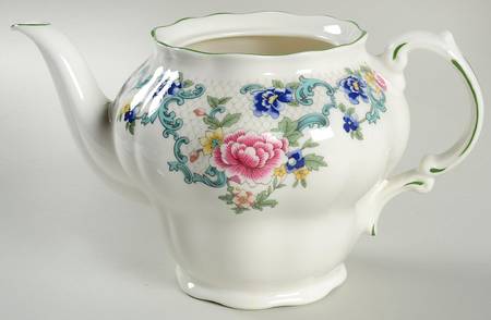 Floradora Green Teapot No Lid