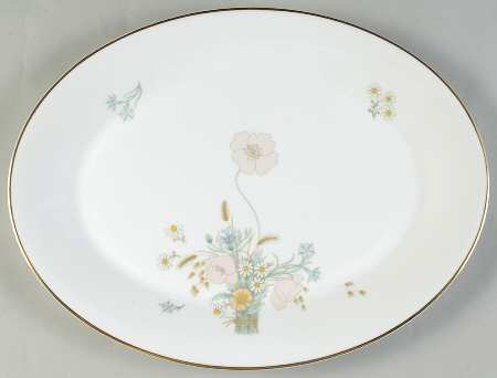 Flirtation 13" Oval Serving Platter