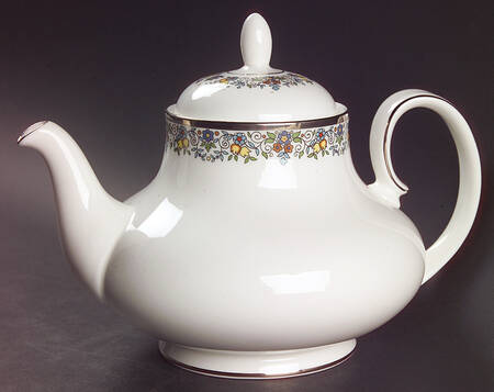 Flowerlace Teapot & Lid