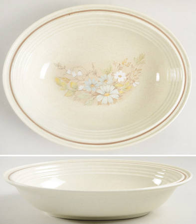Florinda 10" Oval Vegetable Bowl