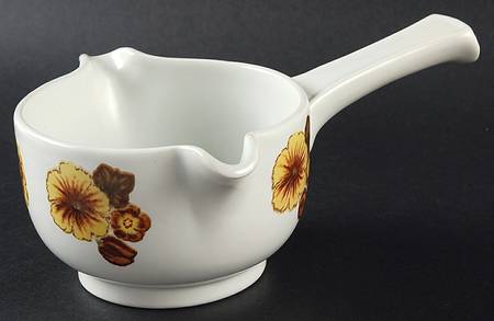 Forest Glen Gravy Boat w/Stick Handle