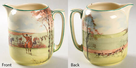 Fox Hunting A 16 Oz Pitcher