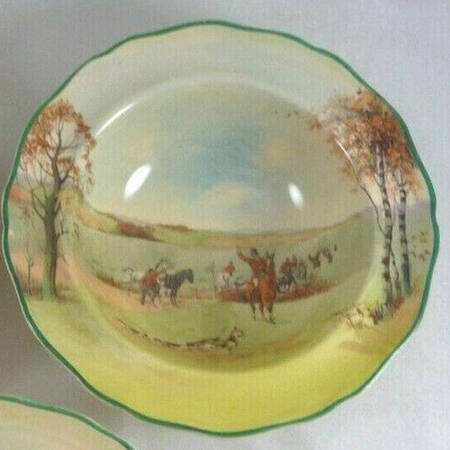 Fox Hunting A Oatmeal Bowl