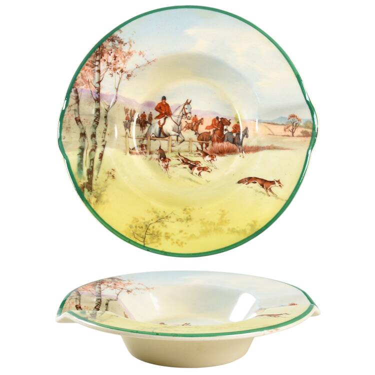 Fox Hunting A 4" Ashtray