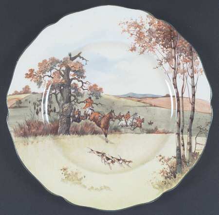 Fox Hunting A Dinner Plate