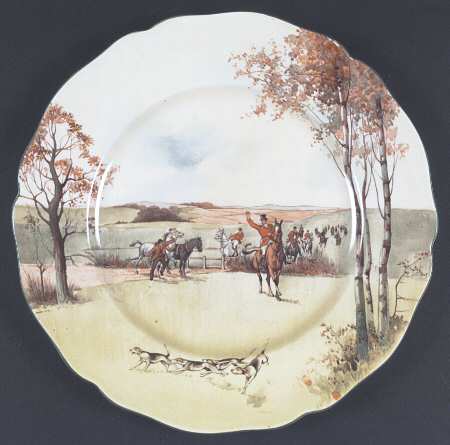 Fox Hunting A Dinner Plate