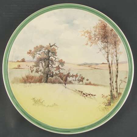 Fox Hunting A Plate Wall