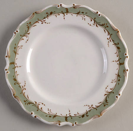 Fontainebleau Green Bread & Butter Plate