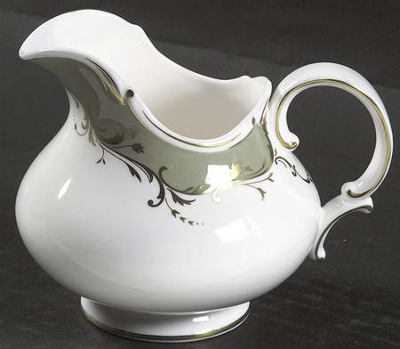 Fontainebleau Green Creamer