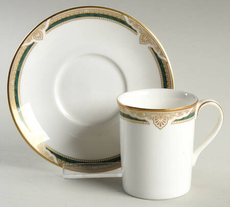 Forsyth Flat Demitasse Cup & Saucer Set