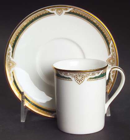 Forsyth Flat Demitasse Cup & Saucer Set