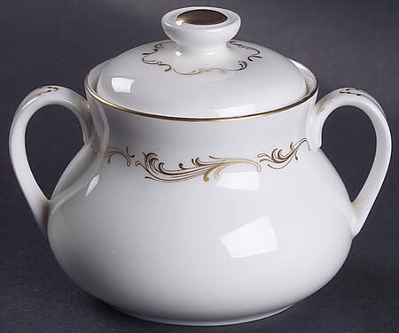 French Provincial Sugar Bowl & Lid