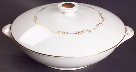 French Provincial Round Covered Vegetable
