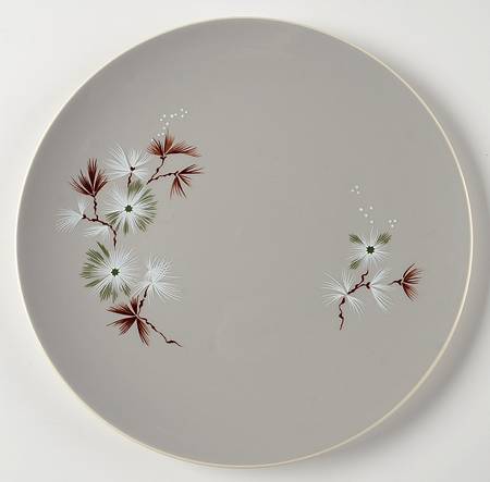 Frost Pine Luncheon Plate