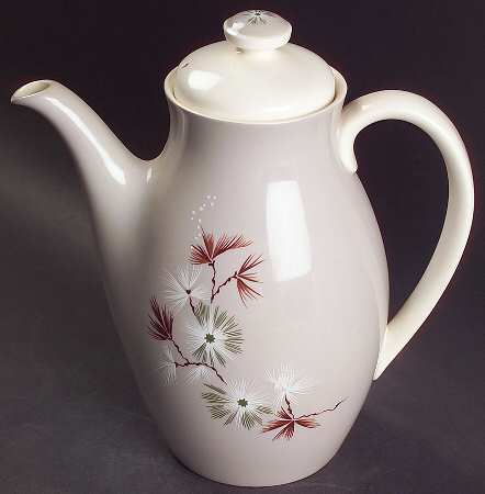 Frost Pine Coffee Pot & Lid