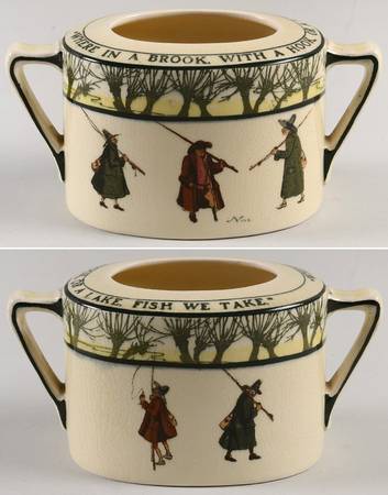 Gallant Fishers A Sugar Bowl No Lid