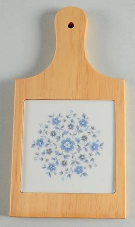 Galaxy 10" Natural Wood Cheese Board with Tile  HC