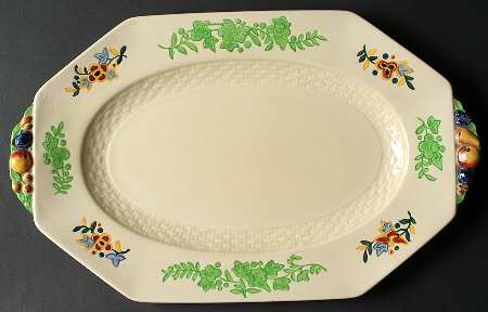 Gay Lady 15" Oval Serving Platter
