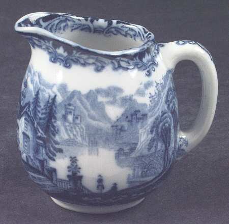 Geneva (Flow Blue) Individual Creamer