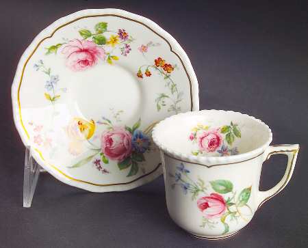 Gleneagles Flat Demitasse Cup & Saucer Set
